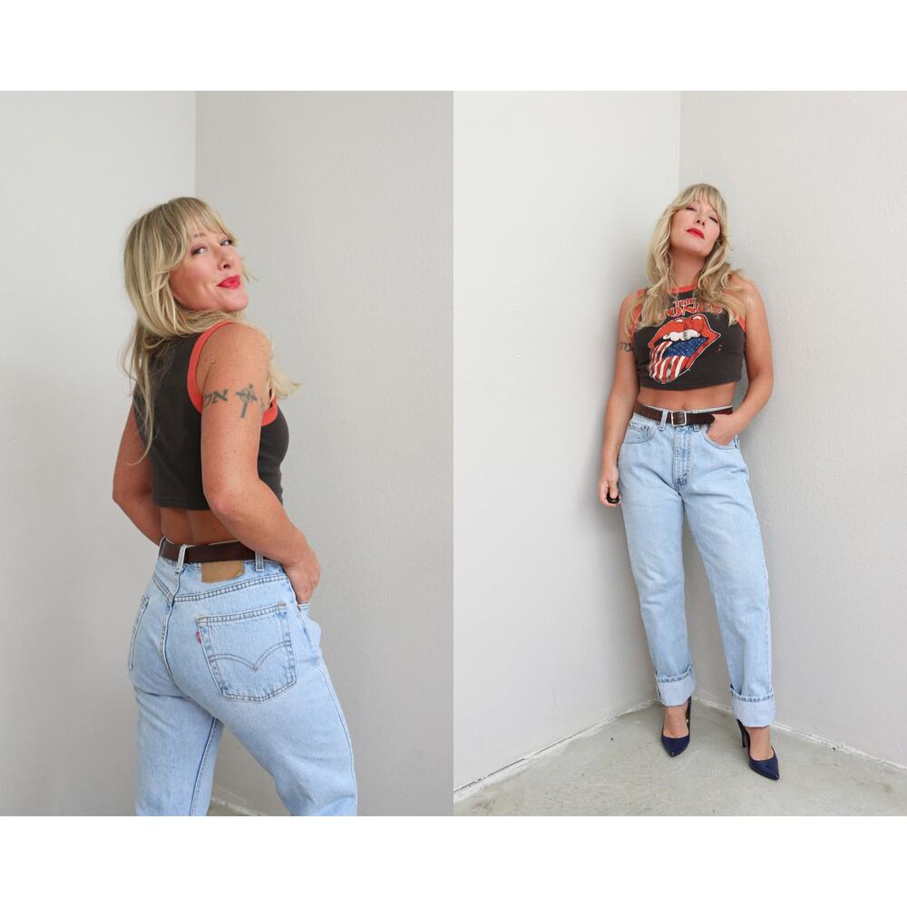 1990's Vintage Levi's 505 Made in USA Jeans ~ Women's XS to SM ~ 30" 31" Waist